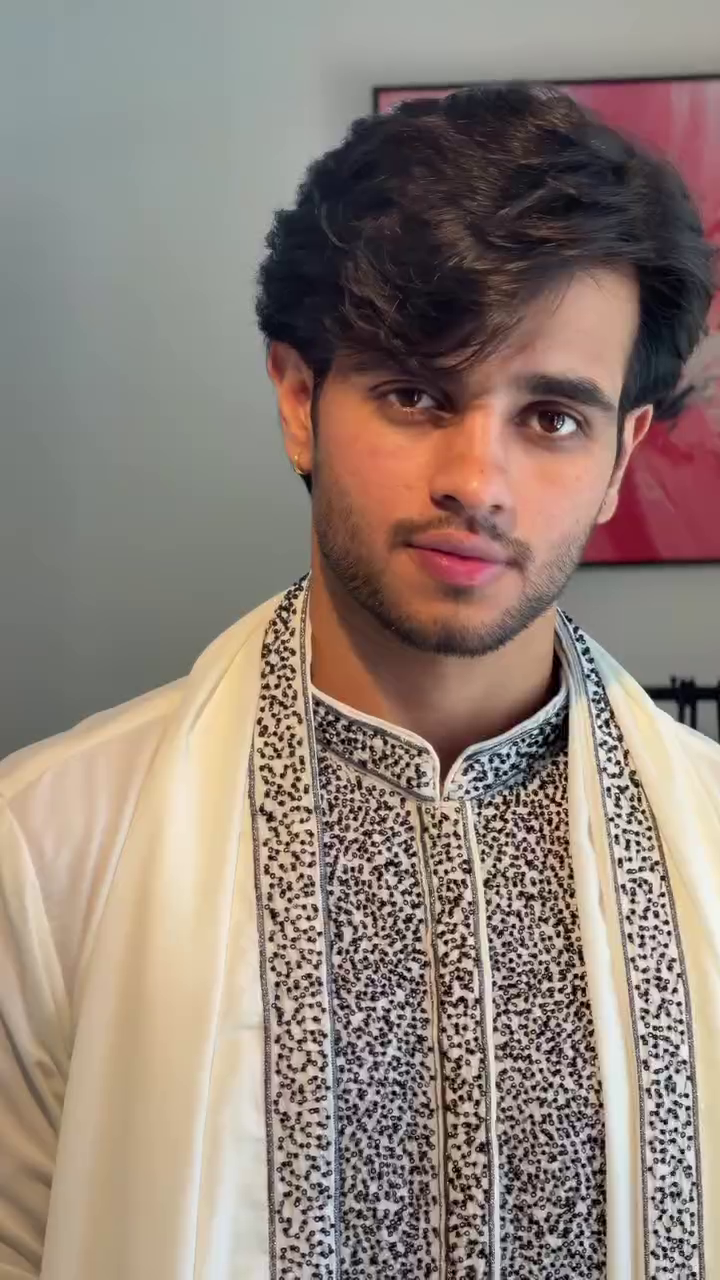 The Vermillion "Paisley" Heritage Kurta