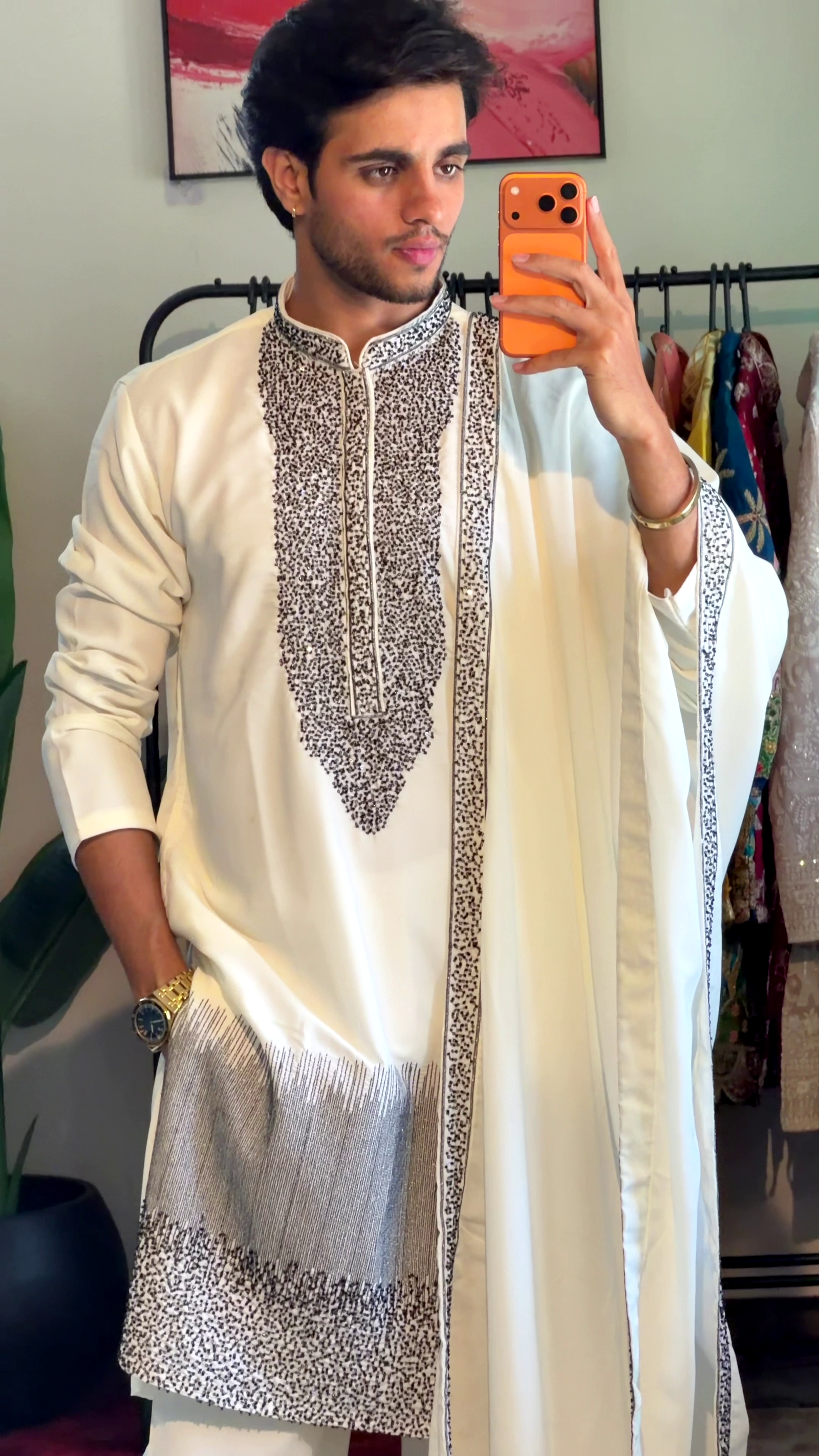 The Ivory "Glistening Sequin" Ensemble