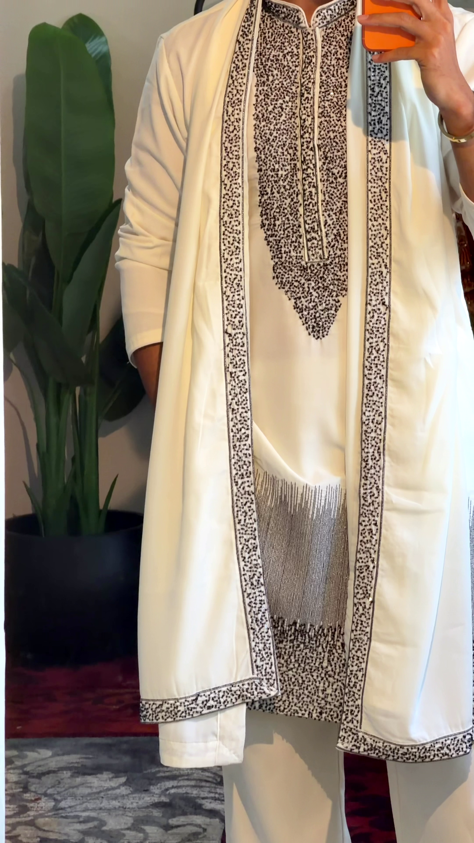 The Ivory "Glistening Sequin" Ensemble